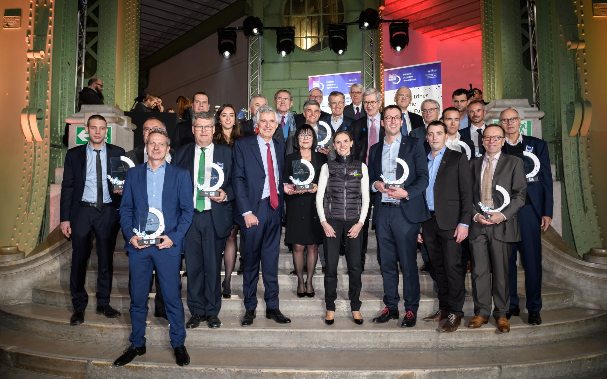 Trois adhérents du GIFEC ...